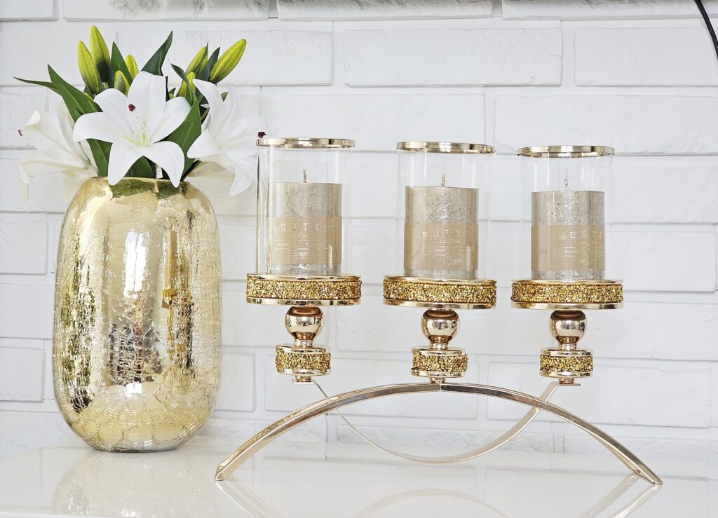 ŚWIECZNIK GOLD 23146-1 - obrazek 6