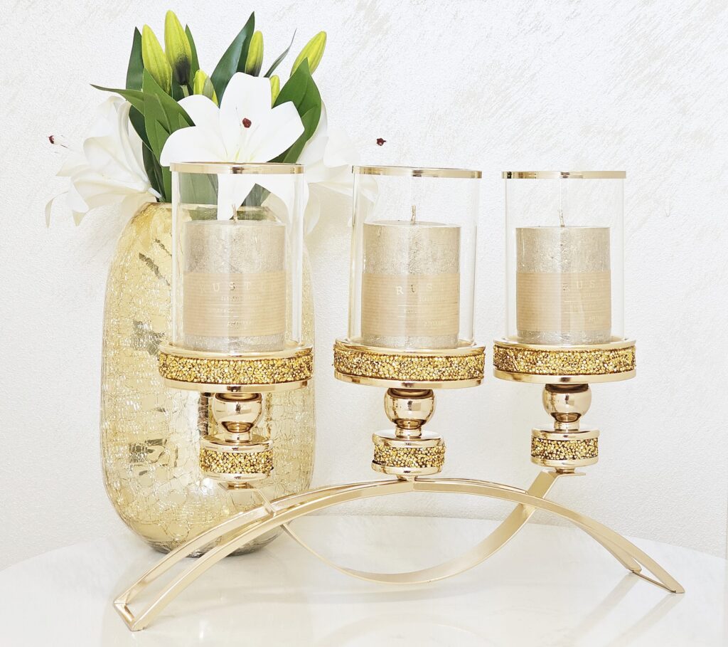 ŚWIECZNIK GOLD 23146-1 - obrazek 7