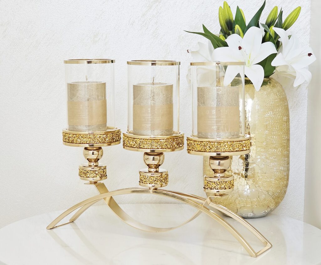 ŚWIECZNIK GOLD 23146-1 - obrazek 8