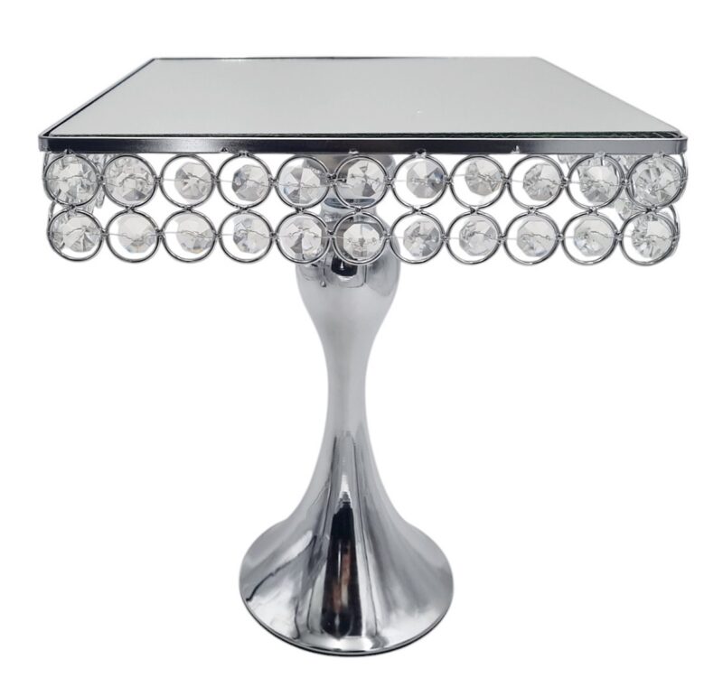 PATERA SILVER 25CM F701 KWADRAT M