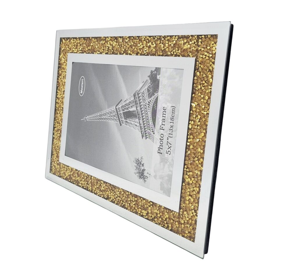 Ramka CRYSTAL 25x20cm złota - obrazek 6