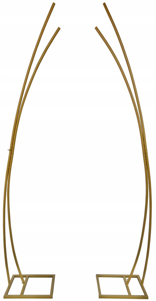 STELAŻ ŚLUBNY ZESTAW ŁUKÓW NA KWIATY 220 CM