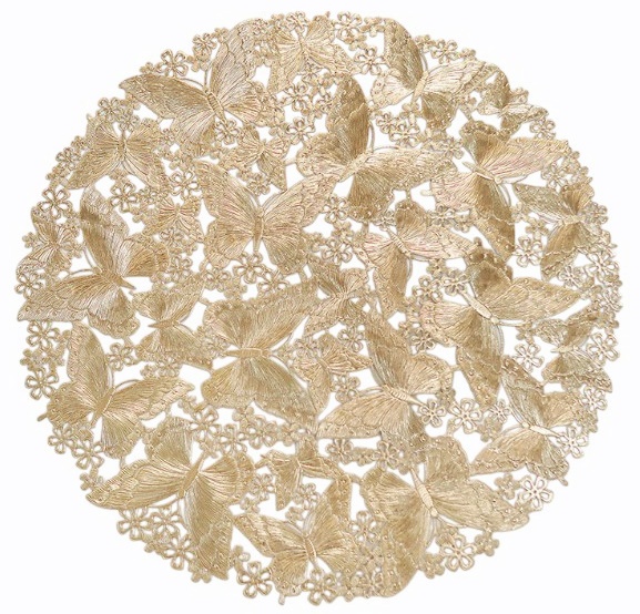 PODKŁADKA MOTYLE I KWIATKI P19