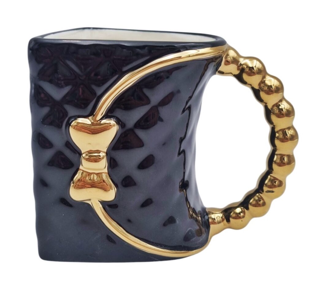 KUBEK TOREBKA 8064 360ML CZARNY