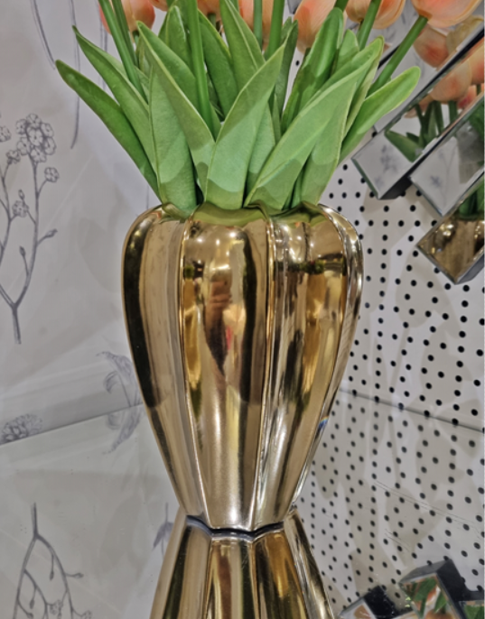 Wazon 09818-2 17,5cm gold - obrazek 4