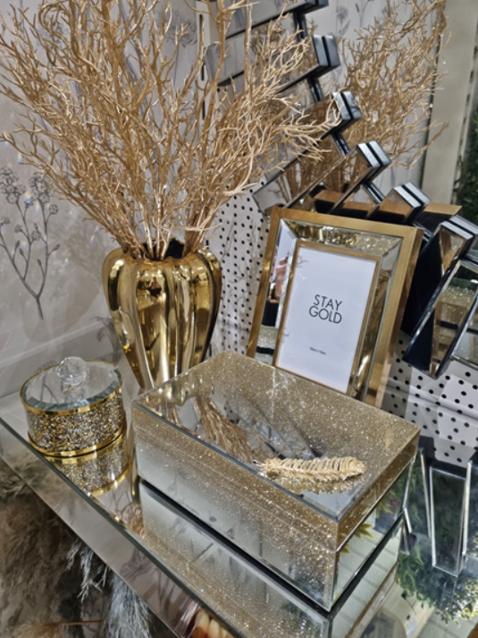 Wazon 09818-2 17,5cm gold - obrazek 6