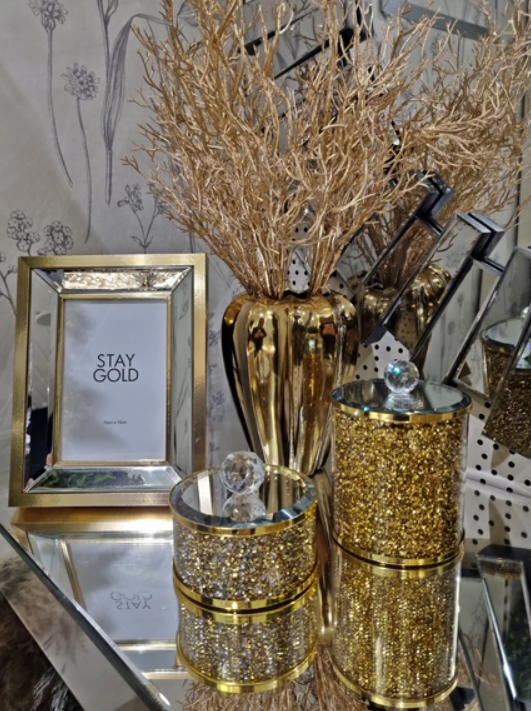 Wazon 09818-2 17,5cm gold - obrazek 7