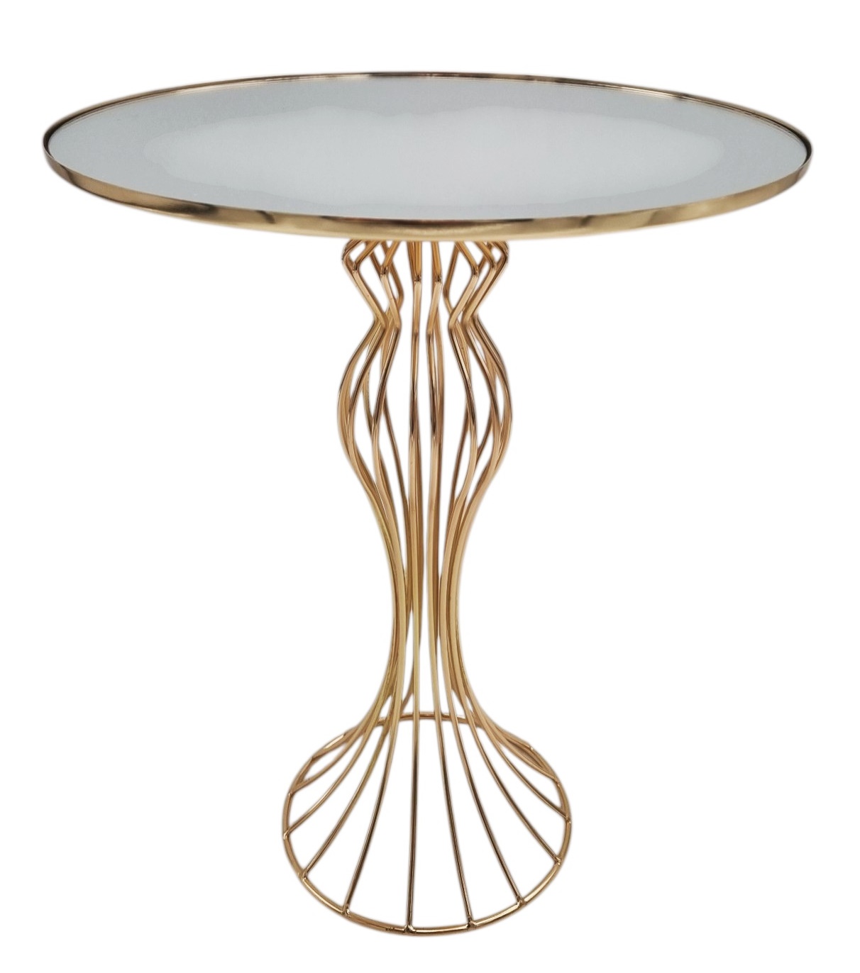 PATERA LUSTRZANA ZŁOTA Ø25CM BC17701