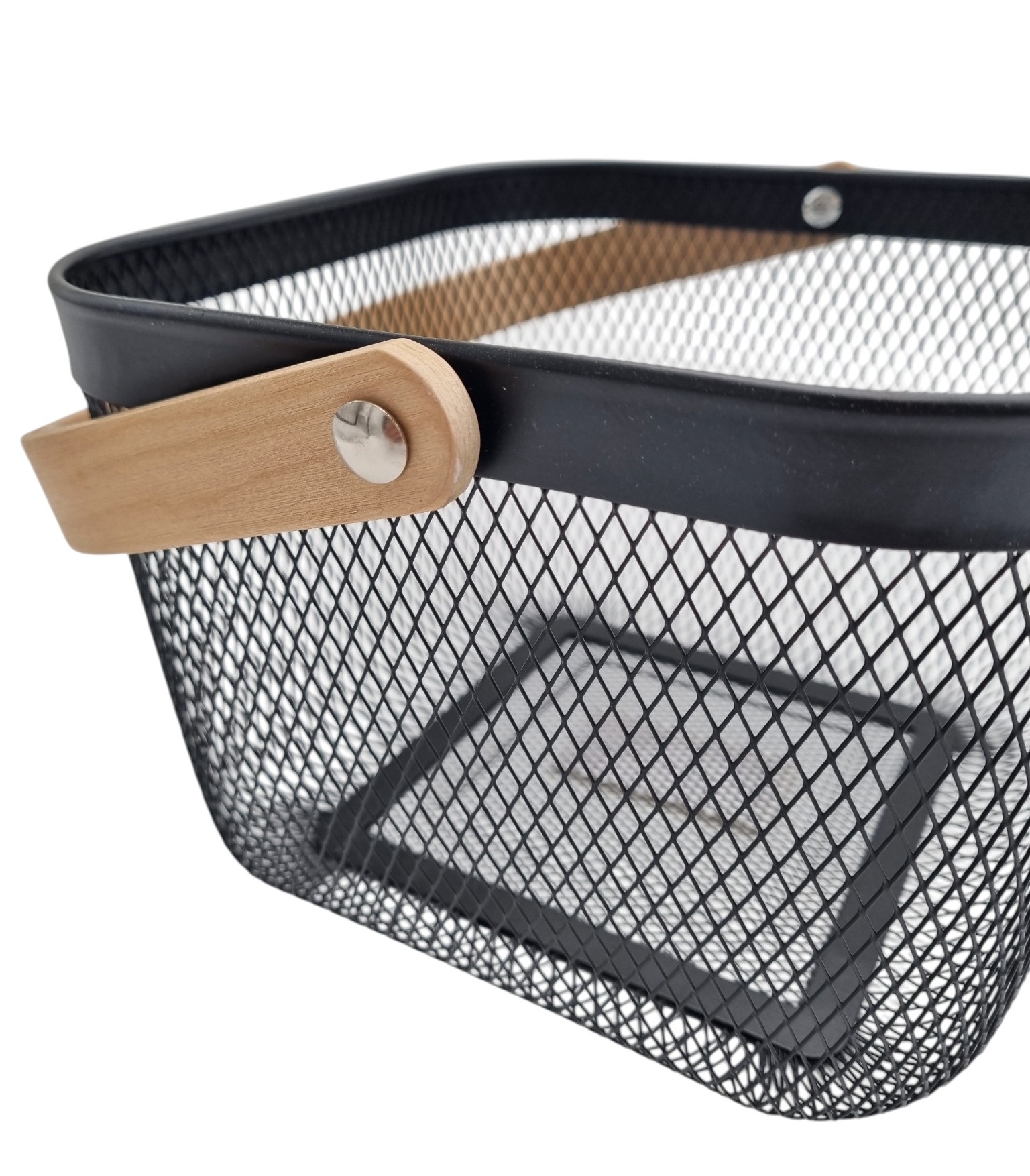 KOSZ METALOWY CZARNY K-1 ORGANIZER - obrazek 4
