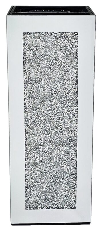 WAZON CRYSTAL 25CM M-25 LUSTRO + KRYSZTAŁKI